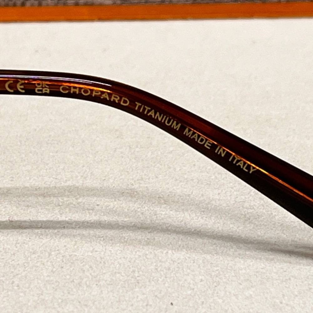CHOPARD /蕭邦知名奢飾品時尚經典平光素顏光學近視鏡鏡架-細節圖7