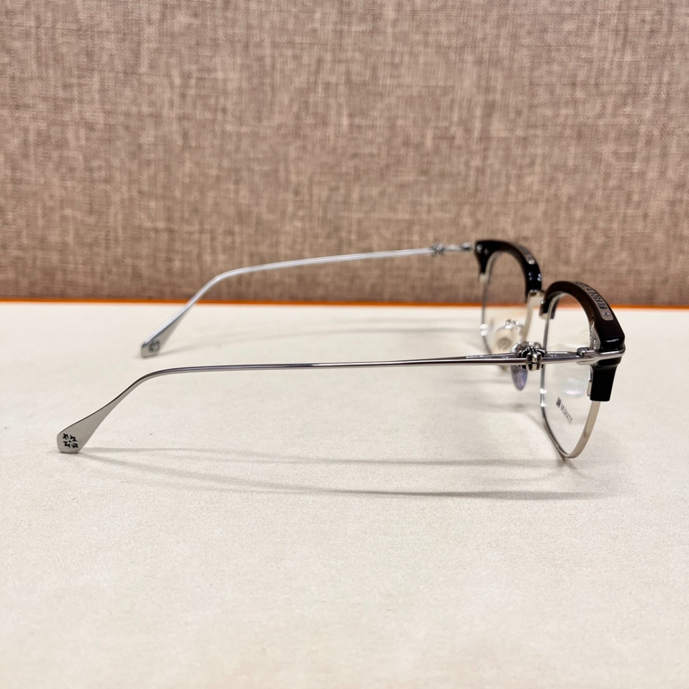 Chrome Hearts/克羅心 高端半框時尚潮流光學鏡架-細節圖6