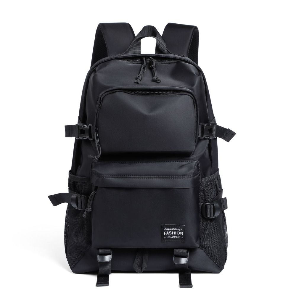 美國Rockland書包男2024新款學生登山旅行包書包工裝風多口袋背包-規格圖11