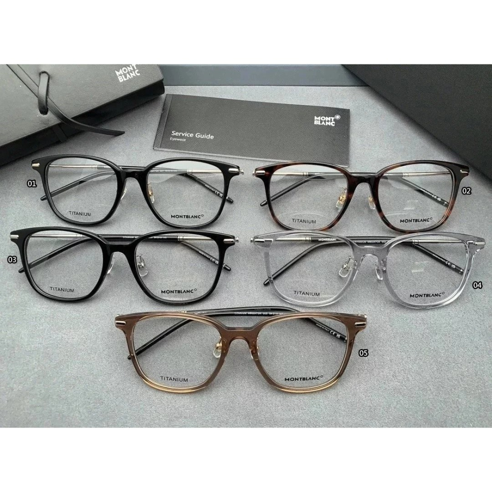 Montblanc眼鏡經典款男女商務大臉板材近視眼鏡架MB0247OK眼鏡框54-19-145-細節圖2