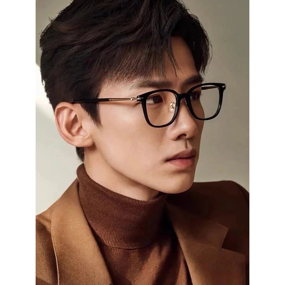 Montblanc眼鏡經典款男女商務大臉板材近視眼鏡架MB0247OK眼鏡框54-19-145-細節圖4