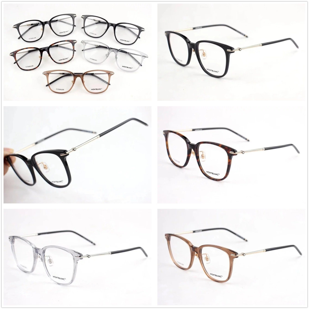 Montblanc眼鏡經典款男女商務大臉板材近視眼鏡架MB0247OK眼鏡框54-19-145-細節圖5