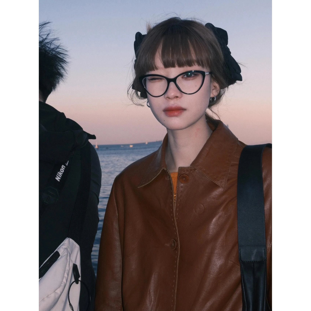 CHANEL眼镜CH3464猫眼黑框眼镜男女素颜眼镜红薯爆款爱心镜腿近视眼镜板材眼镜53-16-140-細節圖4