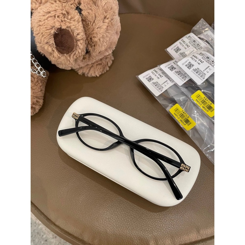 Miu Miu眼鏡SMU04Z張元英款書呆子眼鏡橢圓復古玳瑁小框斯文眼鏡框眼鏡架板材眼鏡近視眼鏡小臉50-18-140-細節圖10