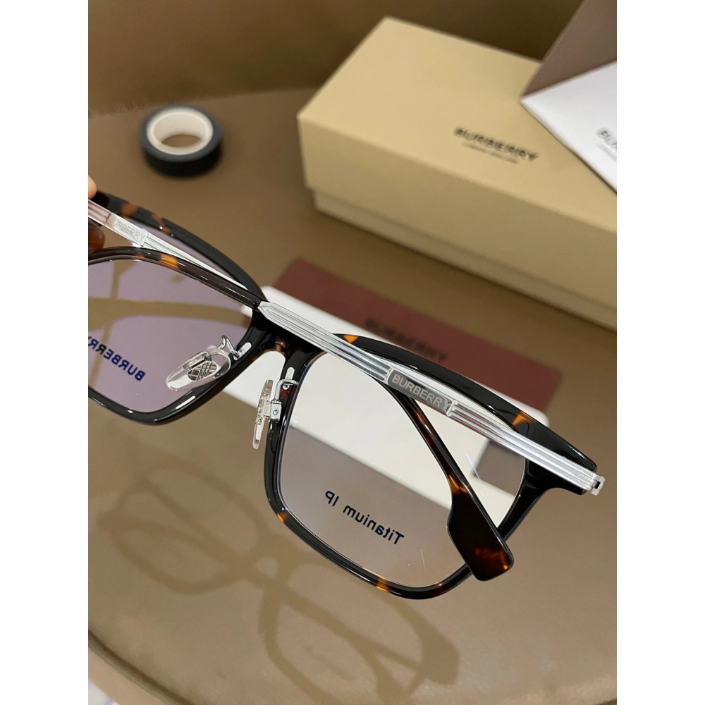 Burberry男女明星同款新款眼鏡BE2378板材眼鏡大框眼鏡鈦鏡腳超輕眼鏡框眼鏡架近視眼鏡現貨55-16-150-細節圖7