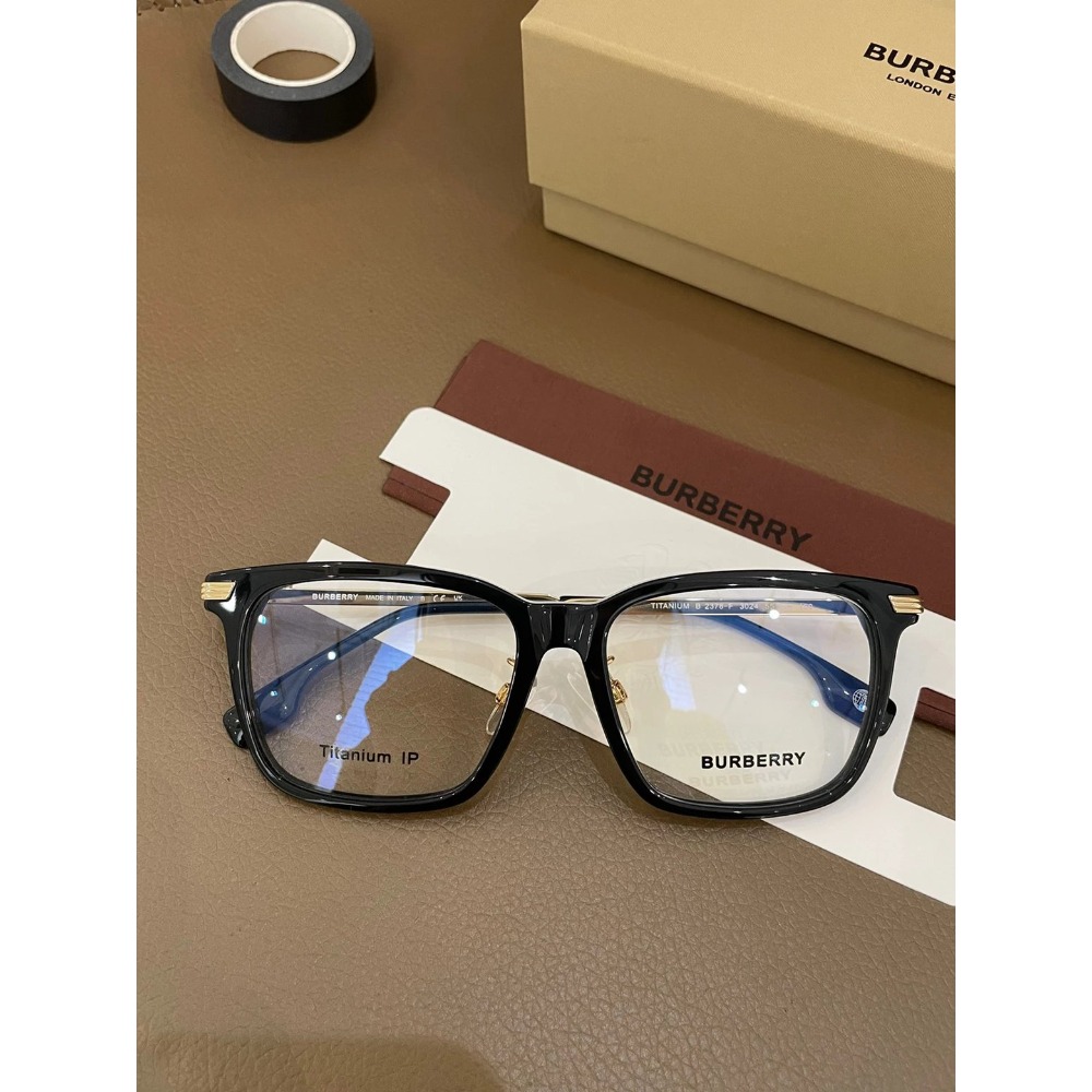 Burberry男女明星同款新款眼鏡BE2378板材眼鏡大框眼鏡鈦鏡腳超輕眼鏡框眼鏡架近視眼鏡現貨55-16-150-規格圖11