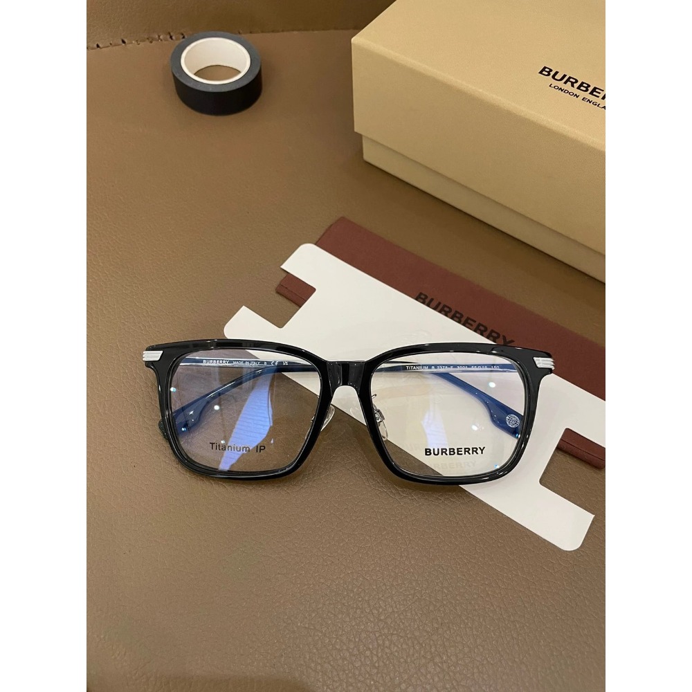 Burberry男女明星同款新款眼鏡BE2378板材眼鏡大框眼鏡鈦鏡腳超輕眼鏡框眼鏡架近視眼鏡現貨55-16-150-規格圖11