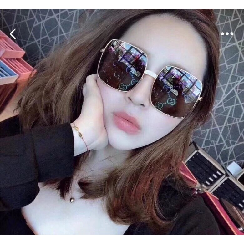 GUCCI明星同款男女LOGO鏡面潮牌墨鏡GG0414S太陽眼鏡太陽眼鏡墨眼鏡明星同款墨鏡男女款60-17-140-細節圖5