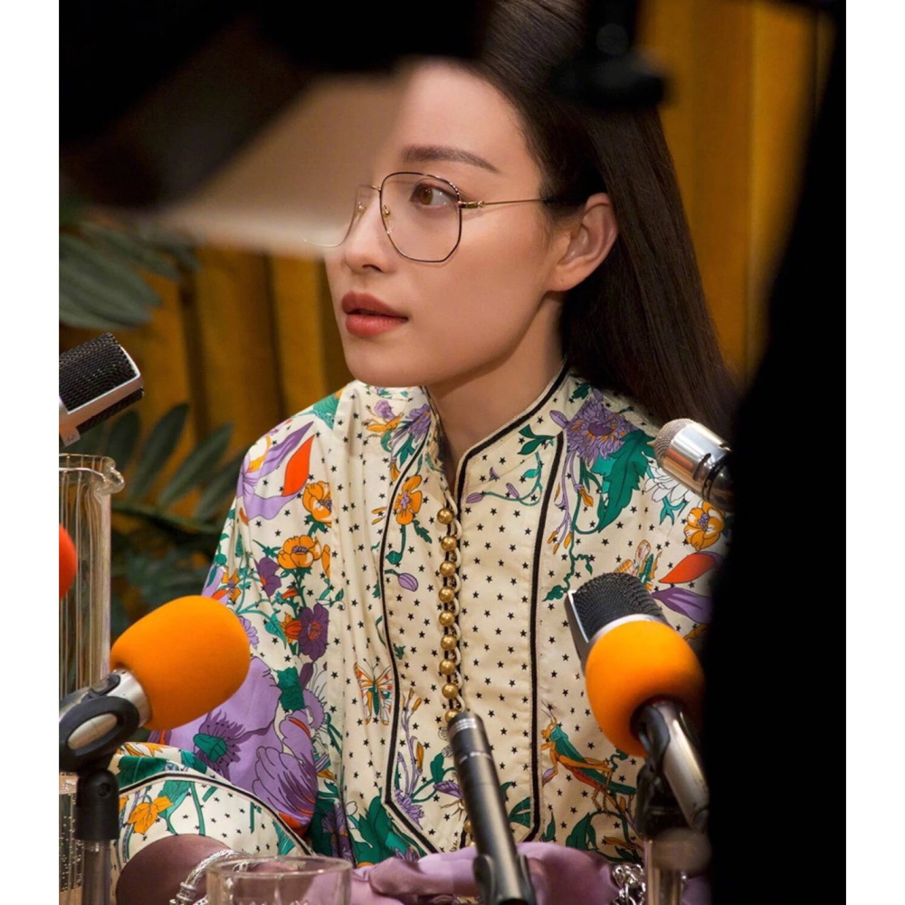 GUCCI太陽眼鏡墨眼鏡明星同款男女平光鏡眼鏡框女大臉顯瘦GG0396可搭配近視度數防藍光56-18-140-細節圖2