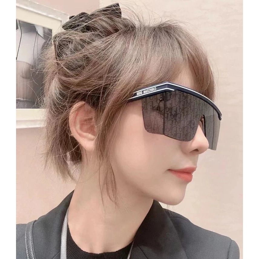DIOR太陽眼鏡男女明星同款墨鏡 Club M1U 藍色 咖色 方框時尚休閒潮流眼鏡M2U風鏡防紫外線配送織帶眼鏡繩子-細節圖4