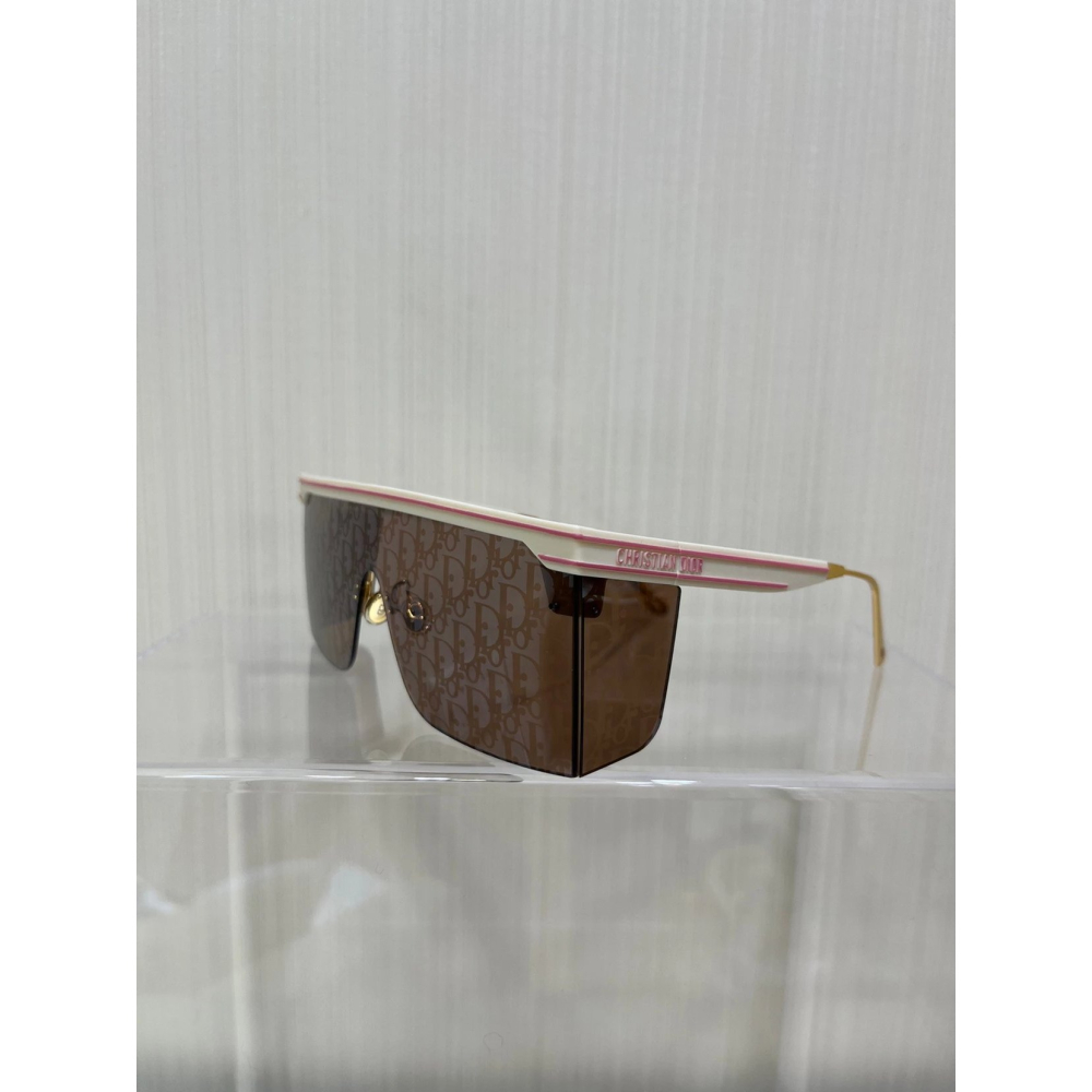 DIOR太陽眼鏡男女明星同款墨鏡 Club M1U 藍色 咖色 方框時尚休閒潮流眼鏡M2U風鏡防紫外線配送織帶眼鏡繩子-細節圖11