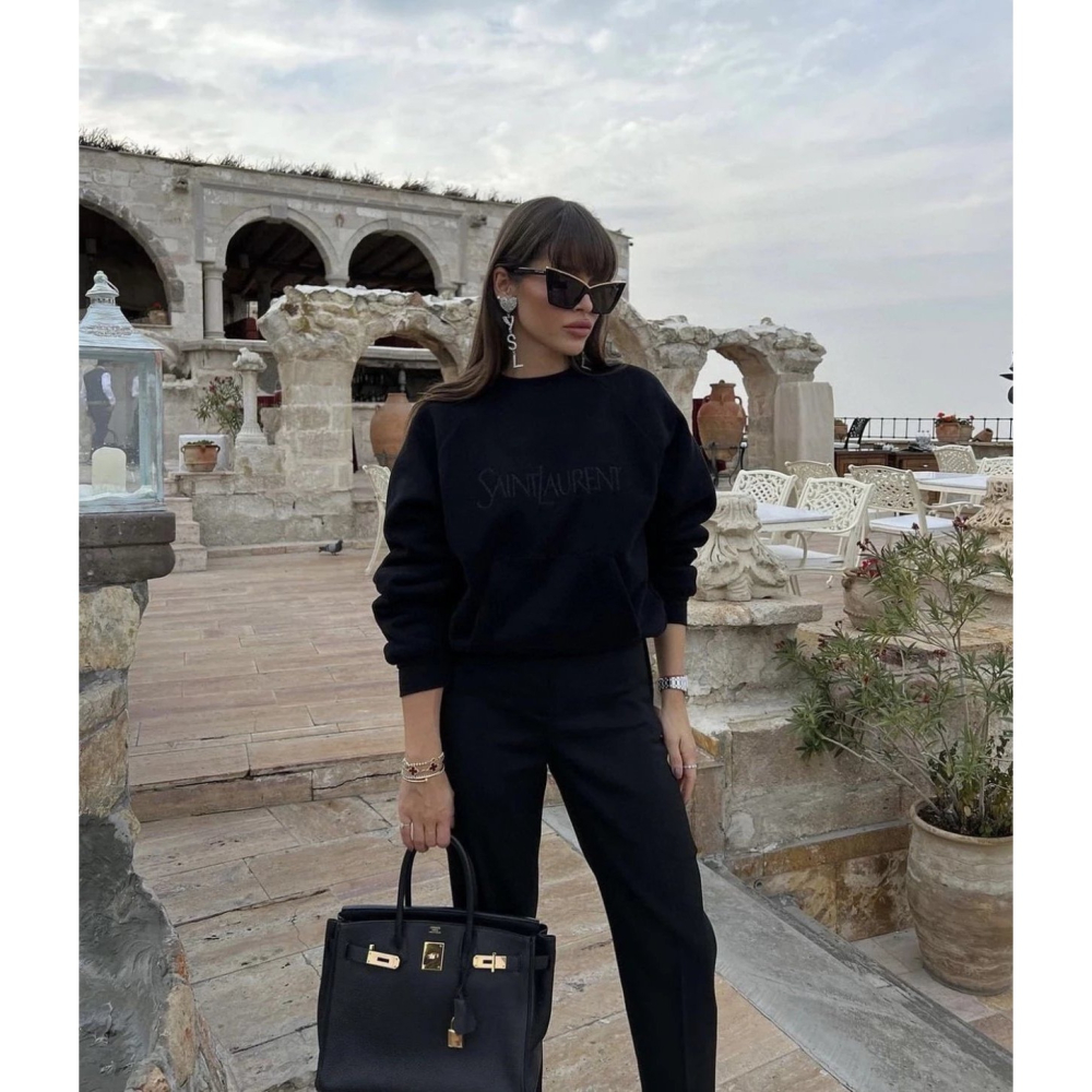 Saint Laurent時髦大方框太陽眼鏡男女明星同款墨鏡修飾臉型造型神器時尚潮流款眼鏡 54-17-145-細節圖6