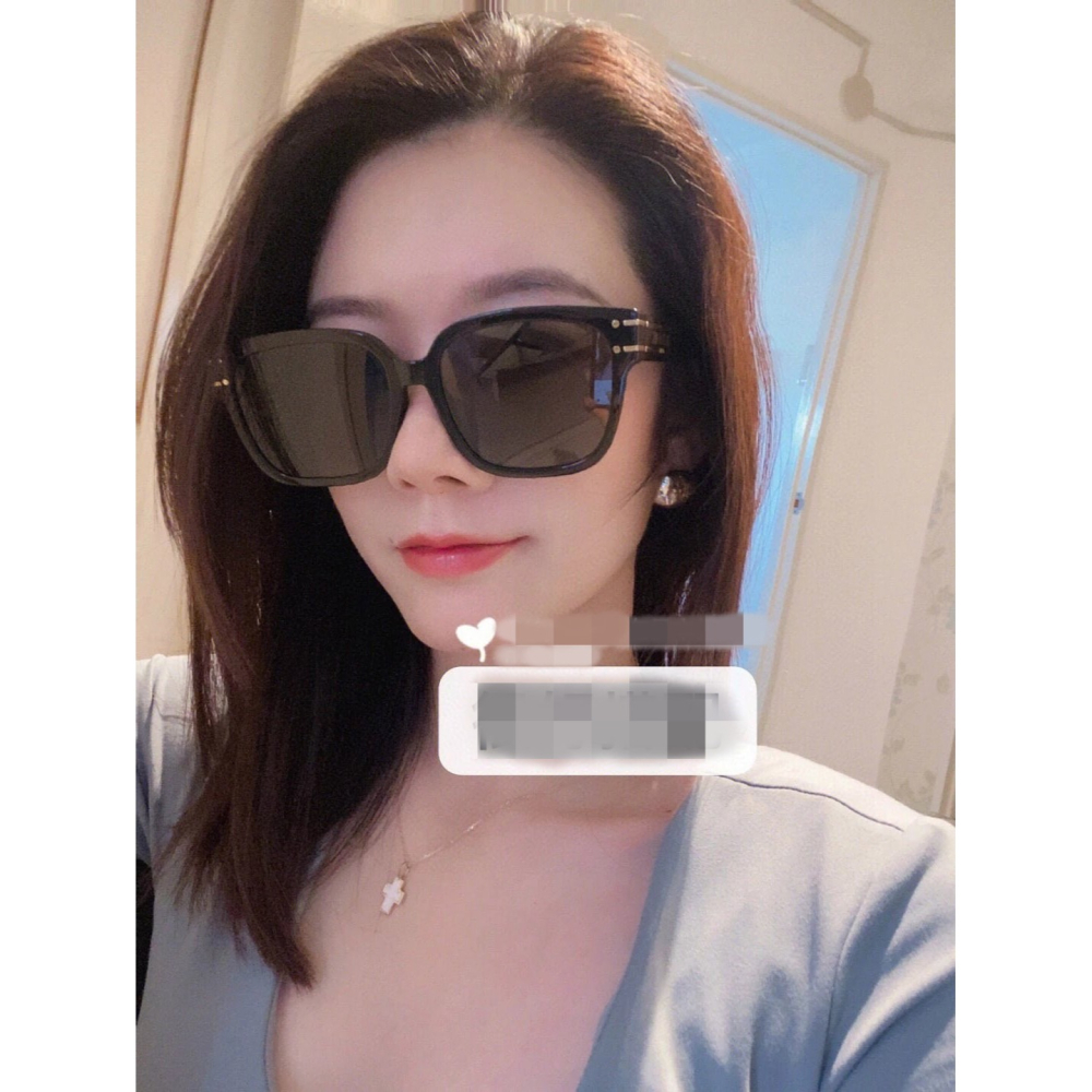 Dior 墨鏡男女明星同款方形大框防紫外線太陽眼鏡 SIGNATURE S7F   尺寸：58-18-140-細節圖3
