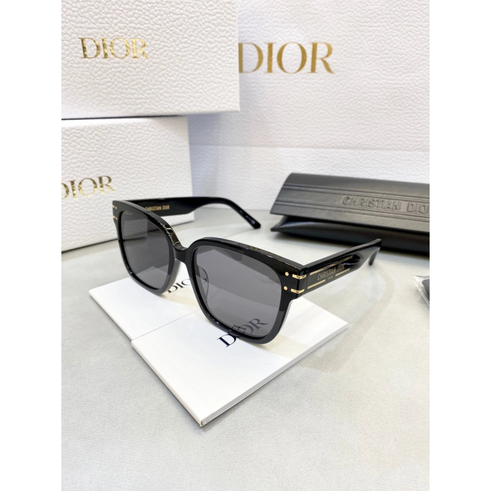 Dior 墨鏡男女明星同款方形大框防紫外線太陽眼鏡 SIGNATURE S7F   尺寸：58-18-140-細節圖6