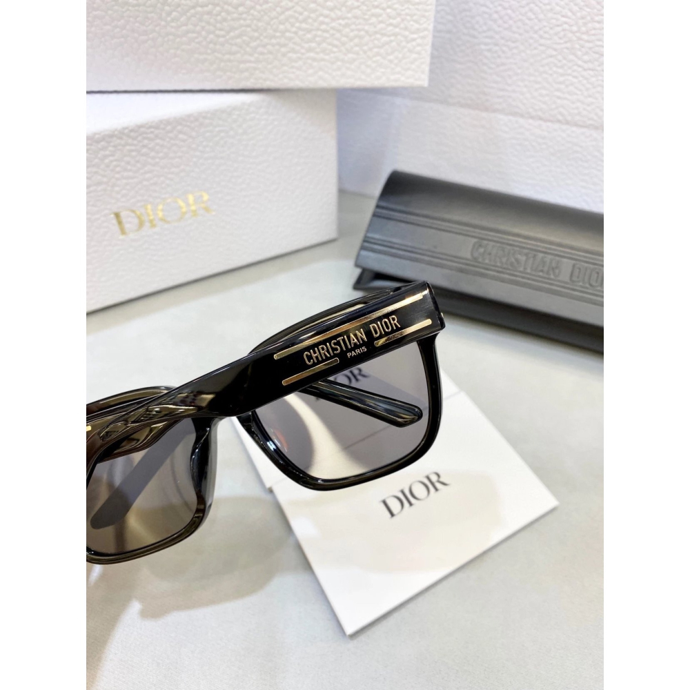Dior 墨鏡男女明星同款方形大框防紫外線太陽眼鏡 SIGNATURE S7F   尺寸：58-18-140-細節圖7