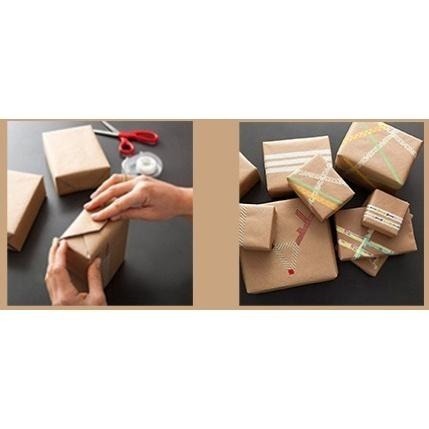 棕色牛皮紙捲 防水牛皮紙 禮品包裝包 花束包裝 禮物包裝 牛皮紙 牛皮紙捲 包裝紙-細節圖3