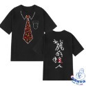 周星馳假領帶短袖T恤 電影同款短袖上衣 星爺短袖上衣 搞怪短袖-規格圖9