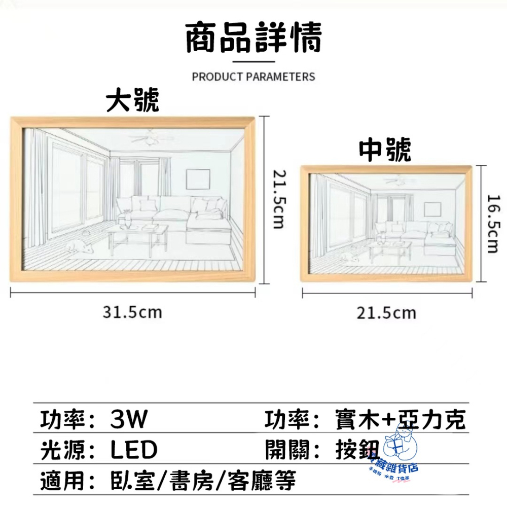 咒術迴戰 五條悟 夏油傑 LED夜燈 燈光畫 檯燈畫 床頭燈光畫 裝飾畫 氛圍燈 創意小夜燈 交換禮物 桌面擺件-細節圖9