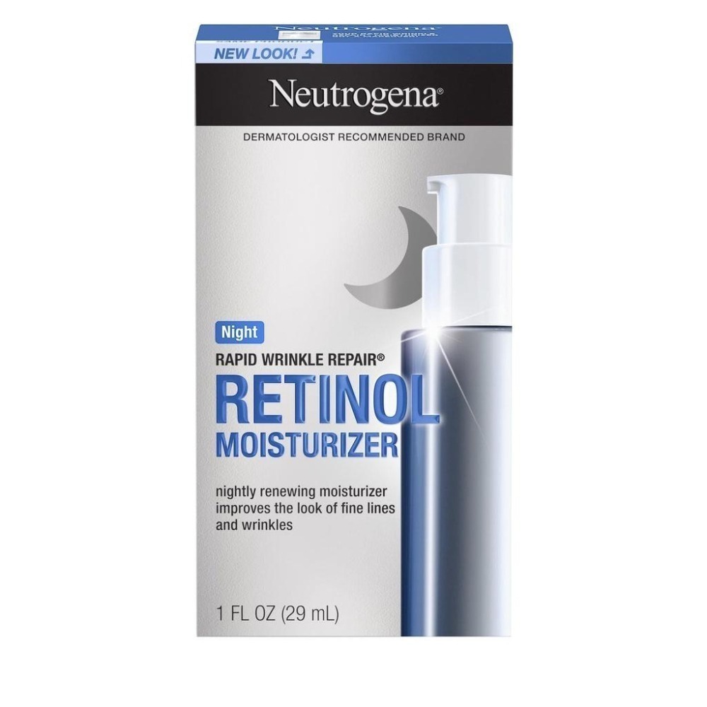 Neutrogena 露得清 A醇 視黃醇 抗皺修護 晚霜 Repid Wrinkle repair 29ml-細節圖4