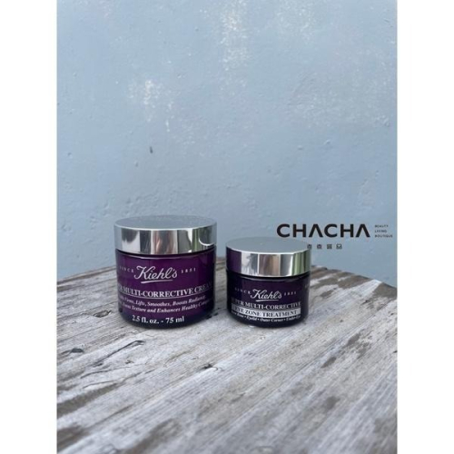 CHACHA | 全新改版 契爾氏 Kiehl＇s 抗老 超進化全能精華霜 75m/ 全能新生超級眼霜 28ml