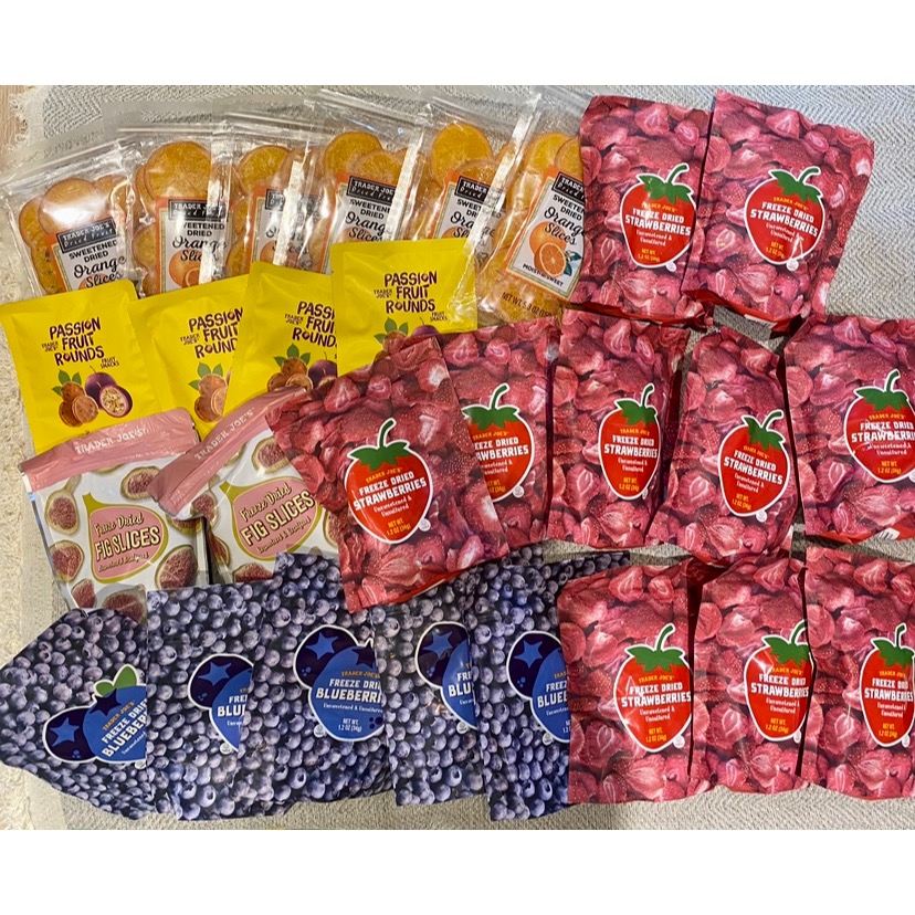 現貨*TraderJoe’s人氣果乾系列草莓乾百香果甘藍梅乾柑橘片無花果乾-細節圖6