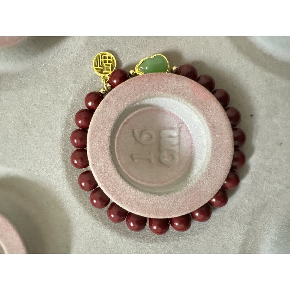 佐運門 專業開光 福祿 平安手串 硃砂手串 葫蘆手串 平安手鍊 開運手鍊 避邪手鍊  葫蘆金鑲玉手鏈 護身符 平安 招財-細節圖11