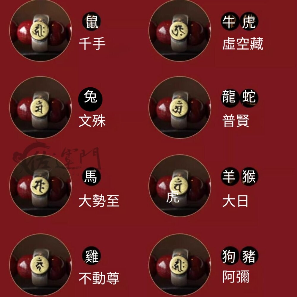 佐運門 開光 開運 本命年天然硃砂十二生肖手機鏈 本命年 十二生肖 掛飾 平安吊飾 掛飾 平安 護身符 守護神 避邪擋煞-細節圖11