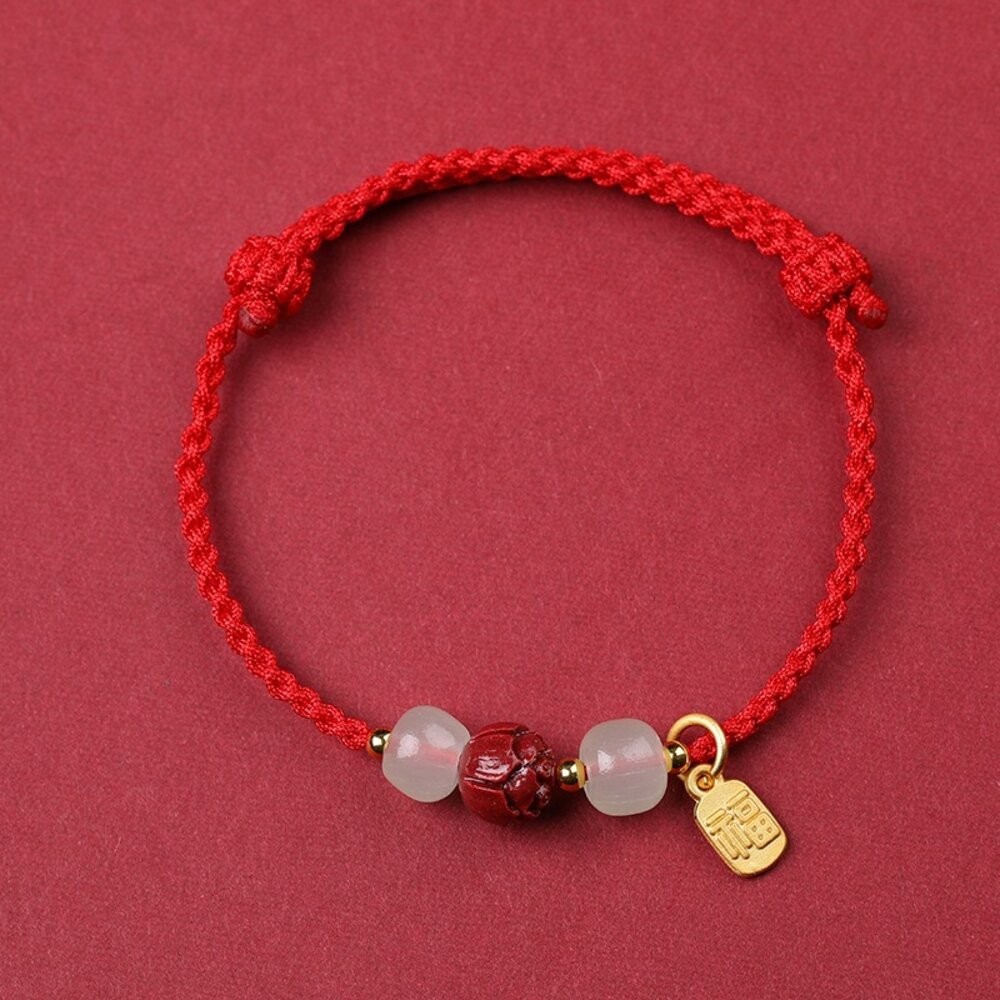 納福蓮花款-正紅款