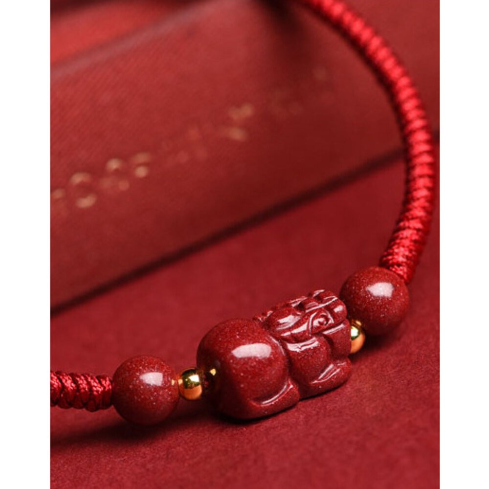 佐運門 現貨 招財手鍊 硃砂手鍊 無限有錢 編織手繩 無限有錢 紅繩手鏈 朱砂 手繩 編織手鍊 手串 情侶手環 開運-細節圖8