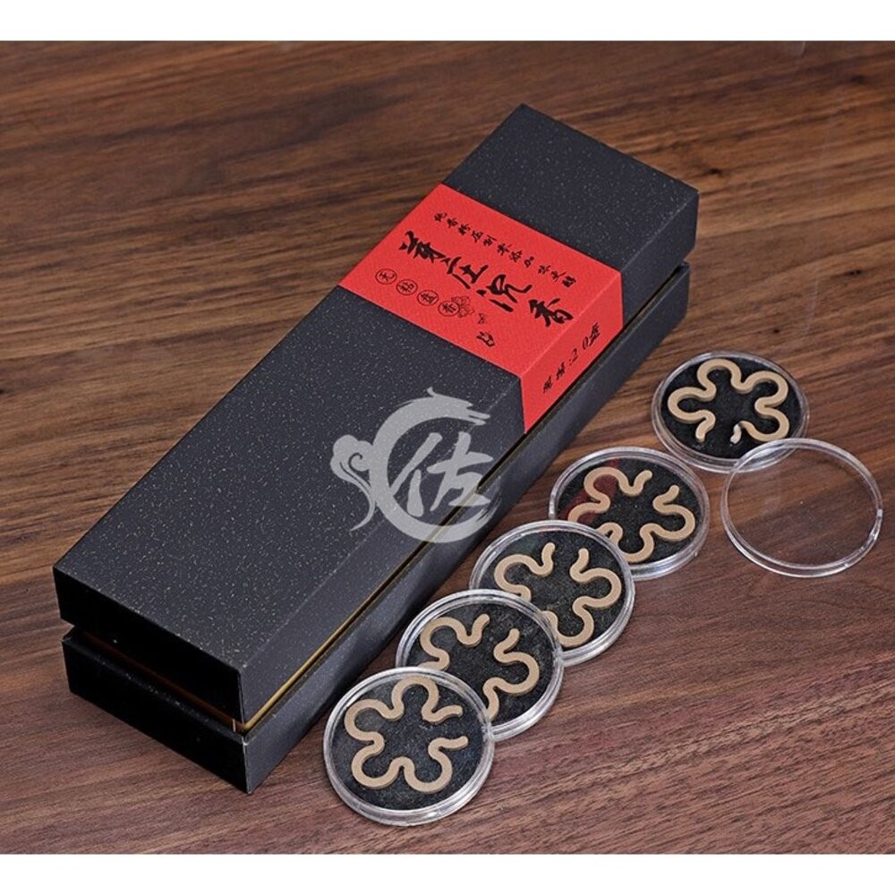 佐運門 芽庄沉香 線香 無黏粉盤香 沈香 原木香 盤香 香環 老山檀香 香 小盤香 天然  助眠 禮品盒 防火棉 送禮-細節圖2