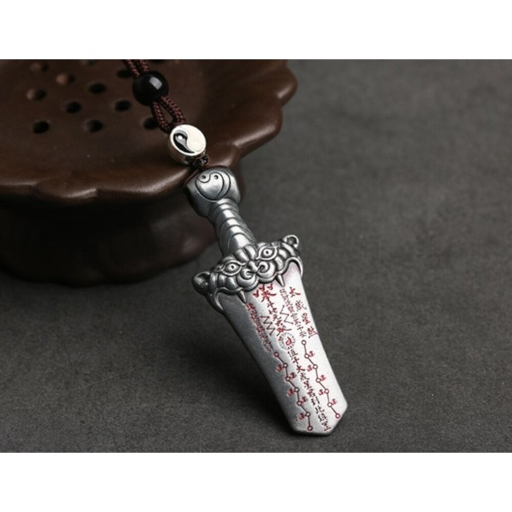 佐運門 平安符 十二神煞虎頭劍 出入平安  行車 平安 吊飾 虎鈴 開光八卦鑰匙圈 開光吊墬 開運小物 避邪 虎符 虎爺-規格圖11