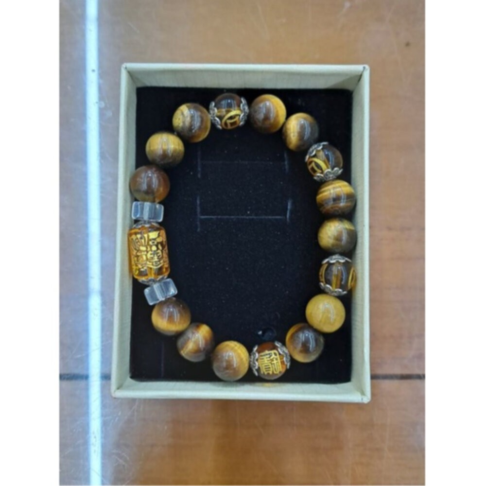 佐運門 虎眼石手鍊 招財手鍊 偏財手鍊 黃虎眼手鍊 五行水晶手鍊 五行水晶 佛珠 虎眼石 奇門遁甲手鍊 開運手鍊 偏財-規格圖11