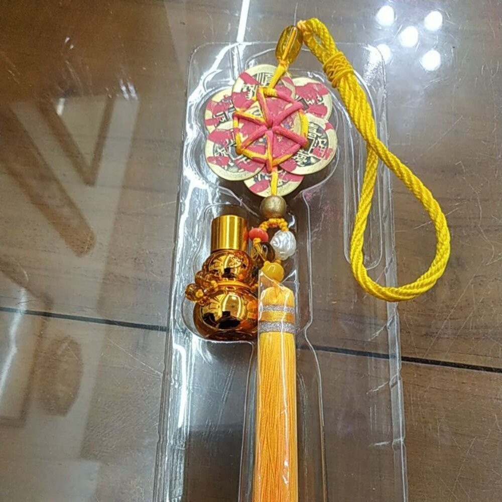 佐運門 開光 六帝銅錢掛飾 五路財神 銅錢 招財令 招財吊飾 招財擺件 掛飾 汽車掛飾 吊飾  開運吊飾 風水 風水擺件-細節圖6