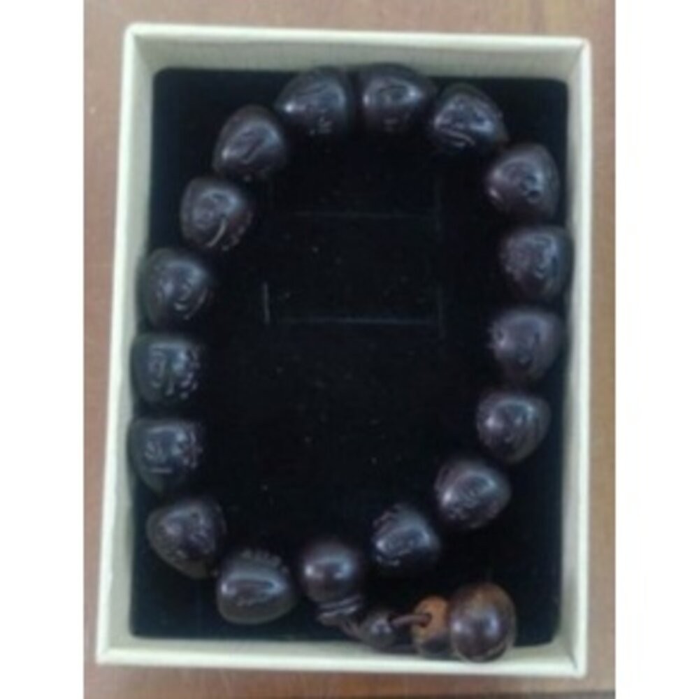 佐運門 開光 雷擊棗木護身避邪手鍊 雷擊木手珠 雷擊木 六字真言手鍊 雷擊棗木 避邪 擋煞 護身 平安 雷劈木 念珠-規格圖6