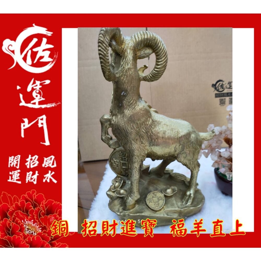 【佐運門風水商城】現貨 銅羊 開光 招財 招財 生肖羊 銅羊 招財擺飾 風水擺飾 招財擺件  風水擺件 銅 羊 金錢 羊-細節圖6