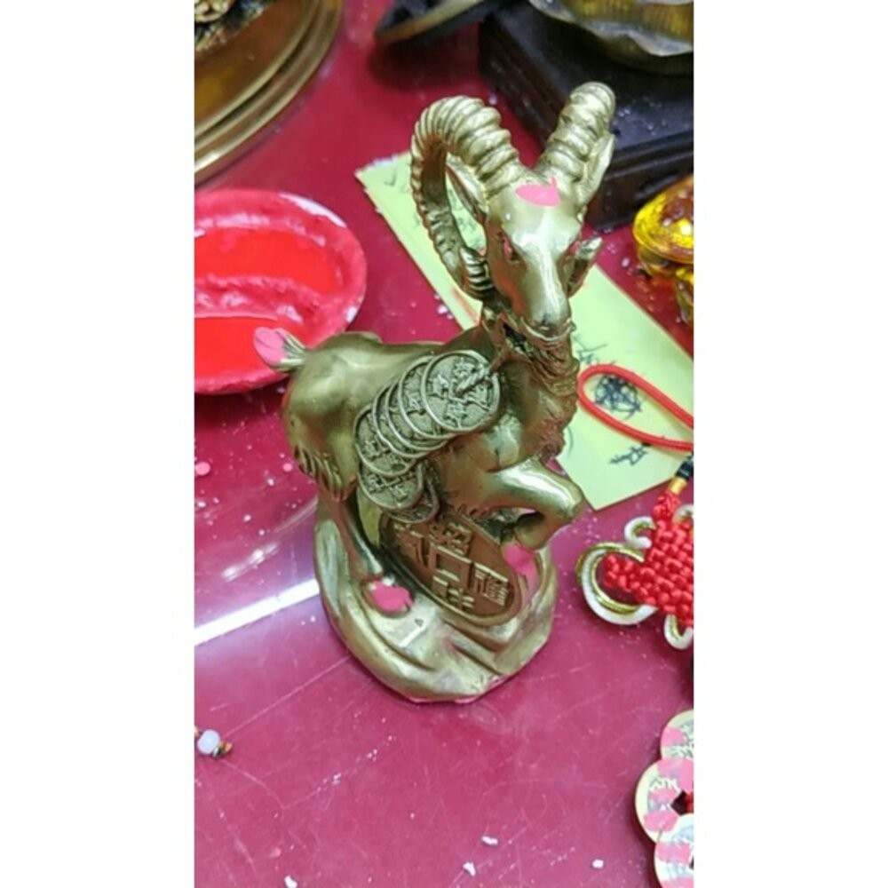 【佐運門風水商城】現貨 銅羊 開光 招財 招財 生肖羊 銅羊 招財擺飾 風水擺飾 招財擺件  風水擺件 銅 羊 金錢 羊-規格圖11