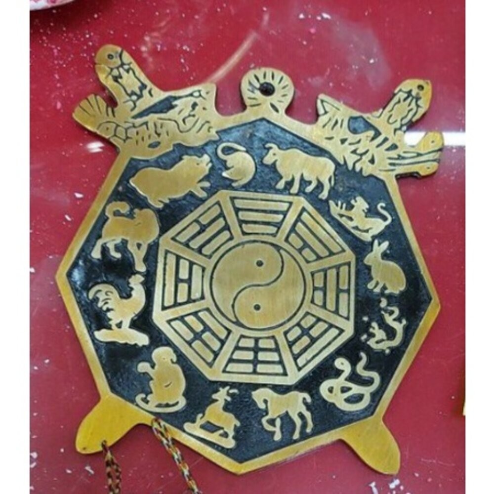 佐運門 八卦 八卦鏡 銅  鎮宅之寶八卦鏡  乾坤太極圖 硃砂 開光鏡 風水 風水擺件 開運 避邪 鎮宅 擋煞-規格圖7