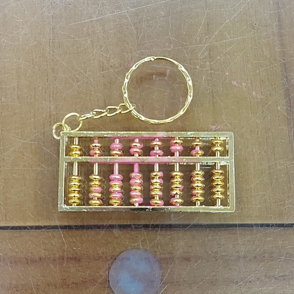 佐運門 小算盤 銅算盤 算盤吊飾 算盤 金算盤 金色算盤 黃金算盤 如意算盤 珠算 珠算盤 算盤吊飾 算盤鑰匙圈 小算盤-規格圖11