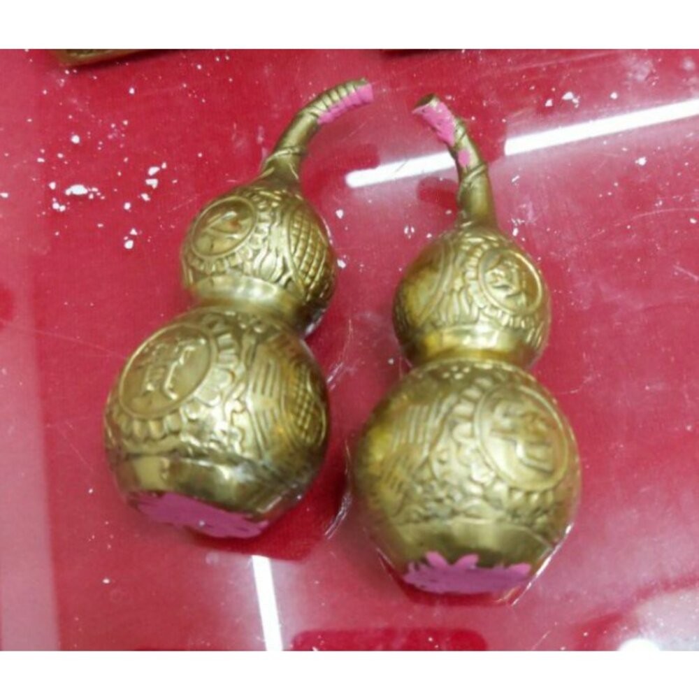 佐運門 開光 風水八卦葫蘆 銅葫蘆 風水擺件 招財 財位 結緣品 風水 太極 八卦 招財擺飾 招財擺件 玄關擺件-規格圖6