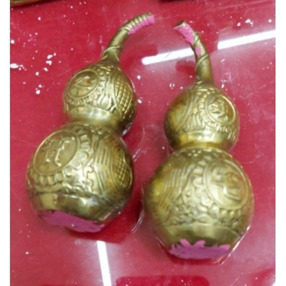 佐運門 開光 風水八卦葫蘆 銅葫蘆 風水擺件 招財 財位 結緣品 風水 太極 八卦 招財擺飾 招財擺件 玄關擺件-規格圖6