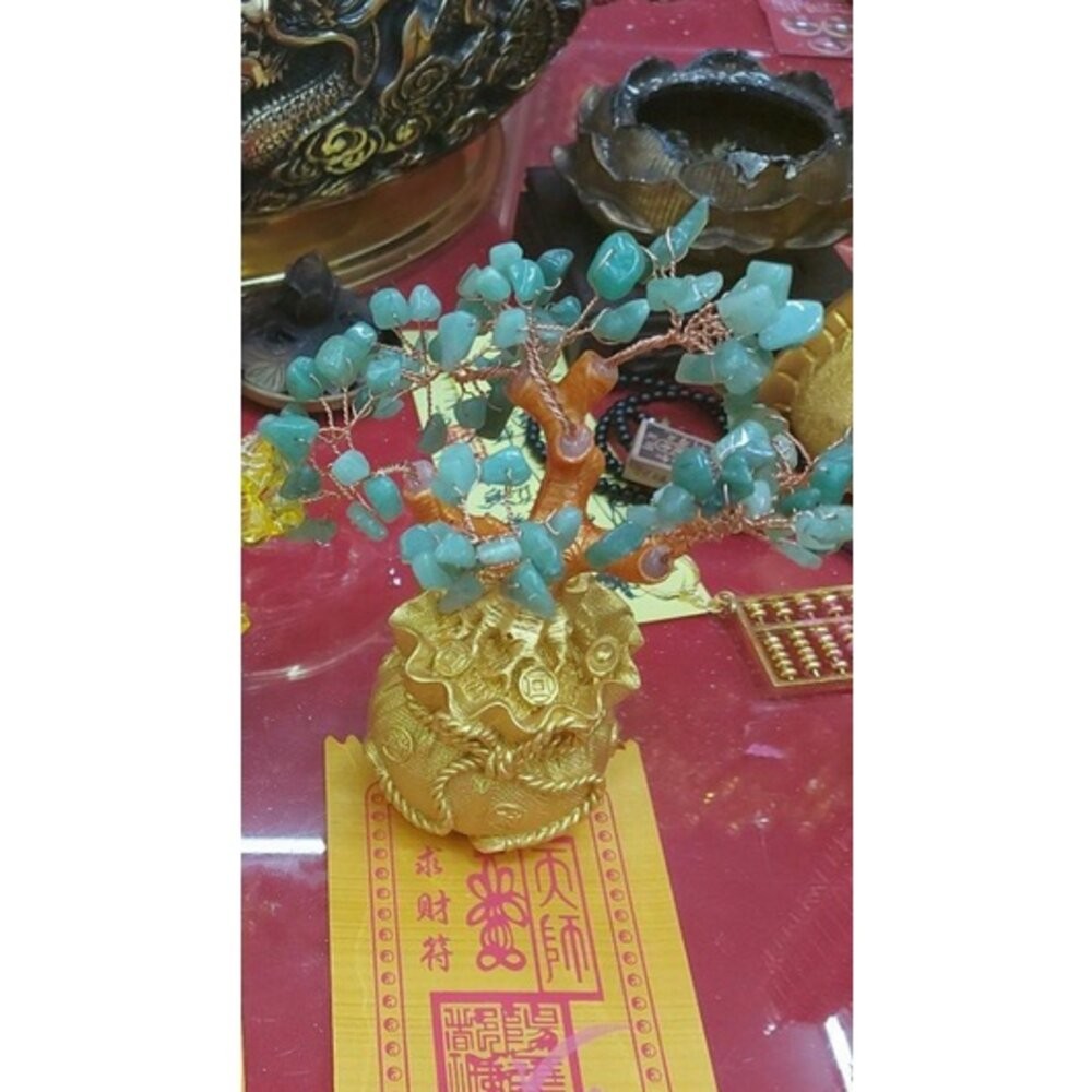 佐運門 水晶招財樹 水晶洞 水晶發財樹 水晶樹 招財樹 發財樹 招財水晶 水晶擺飾 聚寶盆 流水招財 財神爺 開運水晶樹-規格圖11