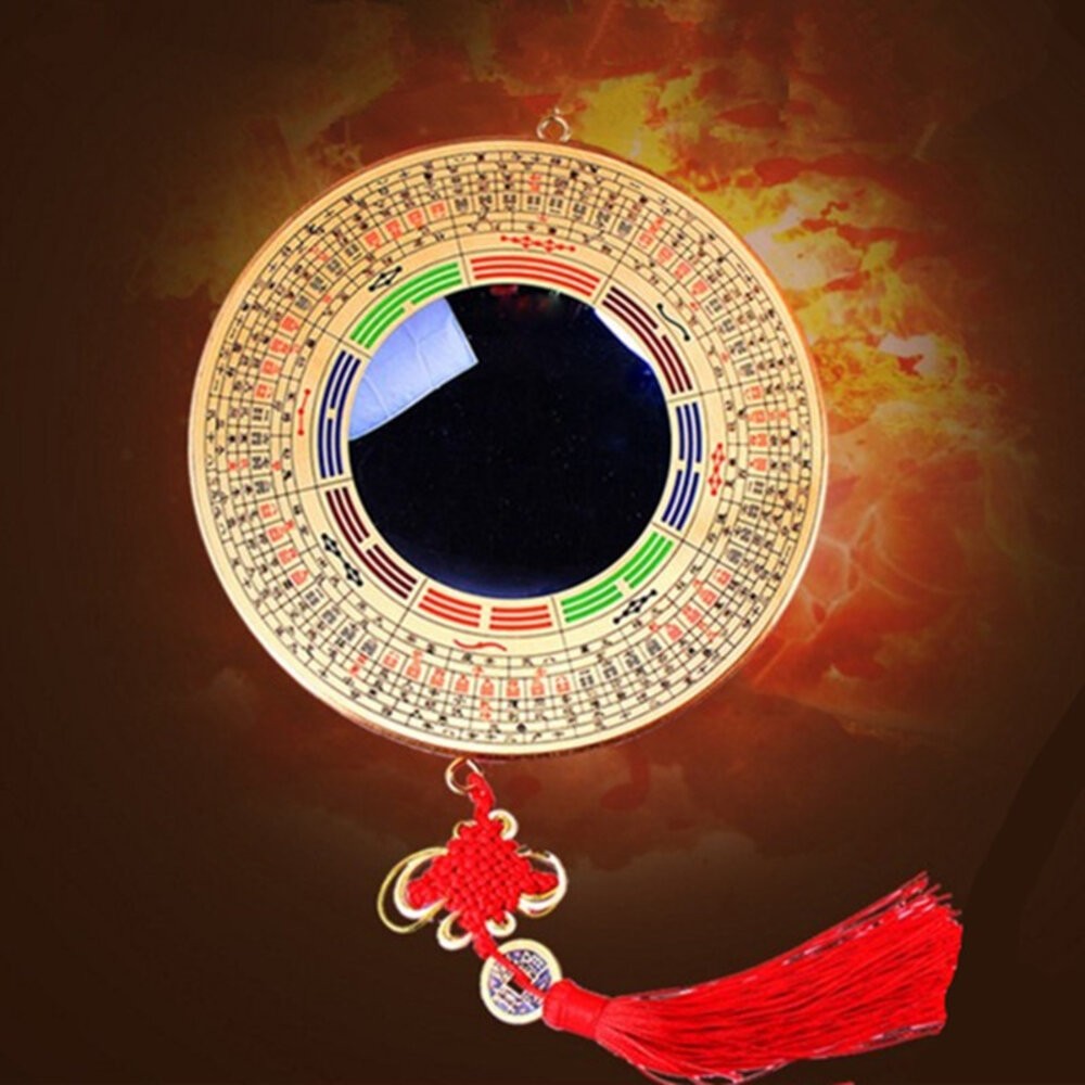 佐運門 凸鏡 開光八卦鏡 八卦鏡 凸面鏡 凸透鏡 八卦鏡凸面鏡 凸透鏡 風水 金屬八卦凸鏡 避邪鏡 八卦鏡凸鏡 太極陰陽-細節圖5