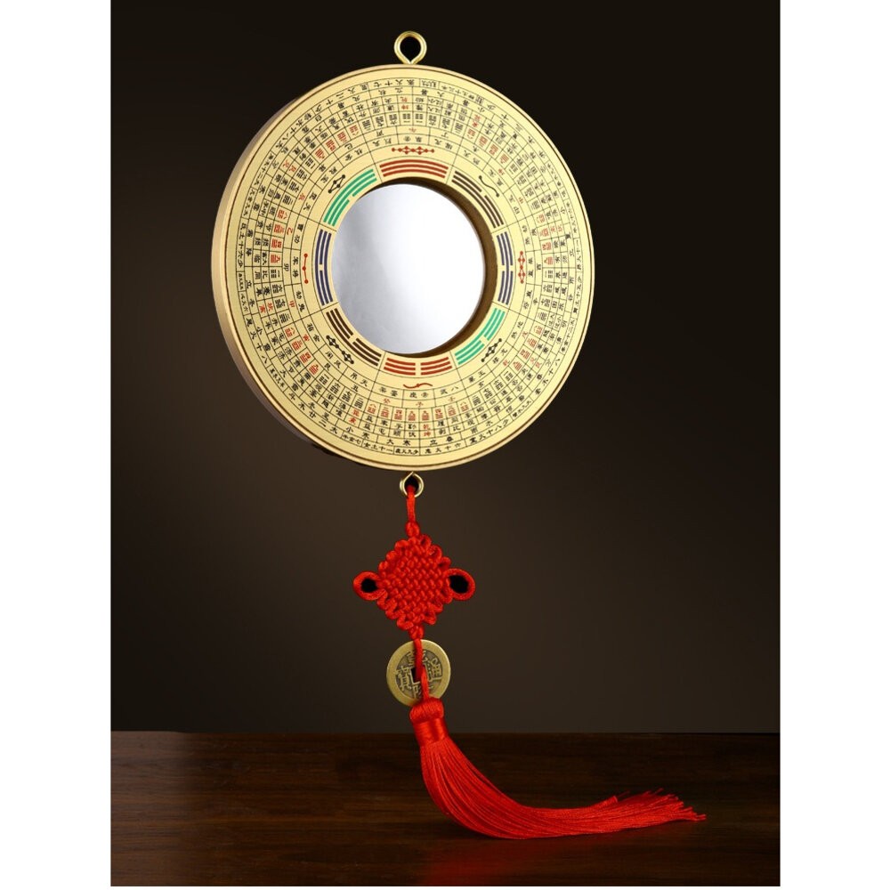 佐運門 凸鏡 開光八卦鏡 八卦鏡 凸面鏡 凸透鏡 八卦鏡凸面鏡 凸透鏡 風水 金屬八卦凸鏡 避邪鏡 八卦鏡凸鏡 太極陰陽-細節圖8