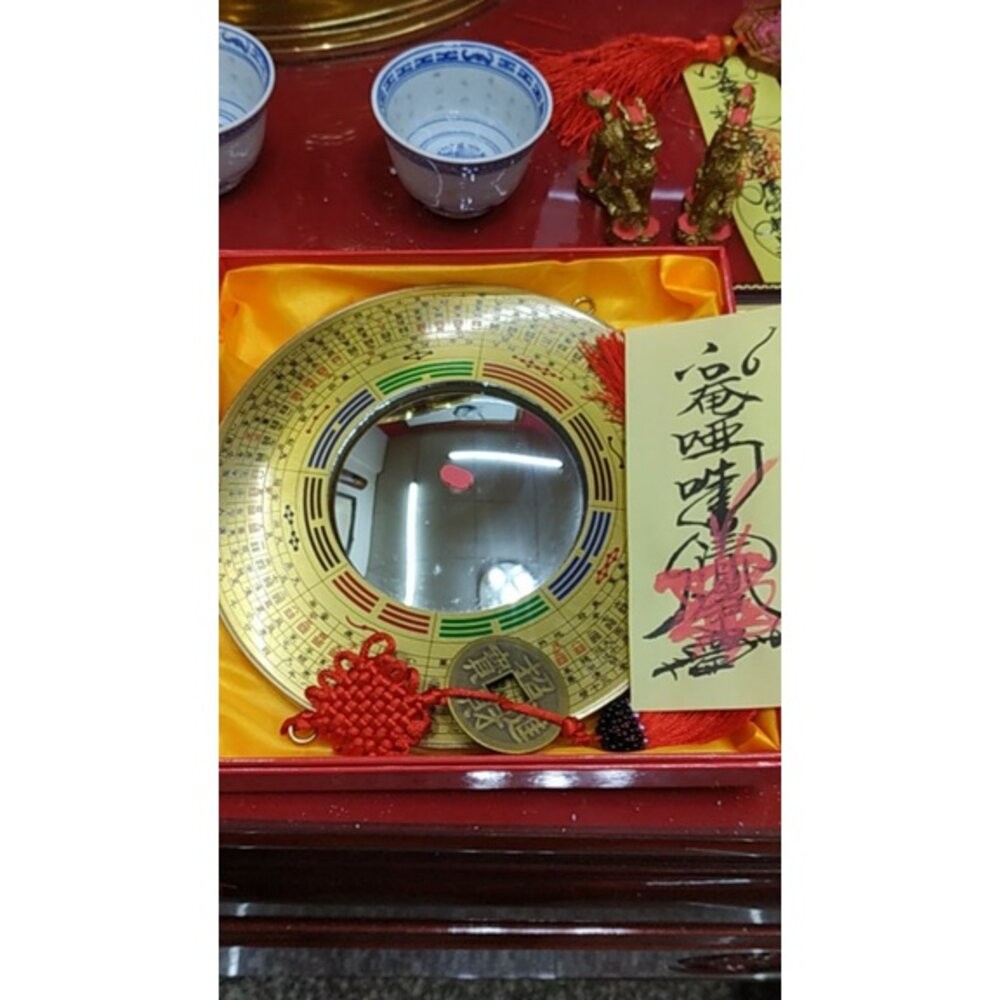 佐運門 凸鏡 開光八卦鏡 八卦鏡 凸面鏡 凸透鏡 八卦鏡凸面鏡 凸透鏡 風水 金屬八卦凸鏡 避邪鏡 八卦鏡凸鏡 太極陰陽-規格圖11