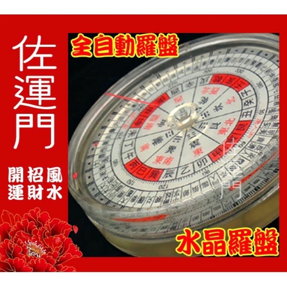 佐運門 小羅盤 羅經指南針 羅盤 擋煞防小人 風水羅盤 保平安 穿堂煞 開運招財  羅經指南針 文昌位壓克力羅盤 小羅盤-細節圖2