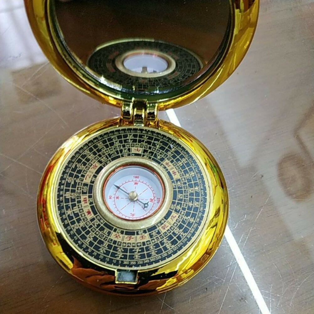 佐運門 小羅盤 羅經指南針 羅盤 擋煞防小人 風水羅盤 保平安 穿堂煞 開運招財  羅經指南針 文昌位壓克力羅盤 小羅盤-細節圖5