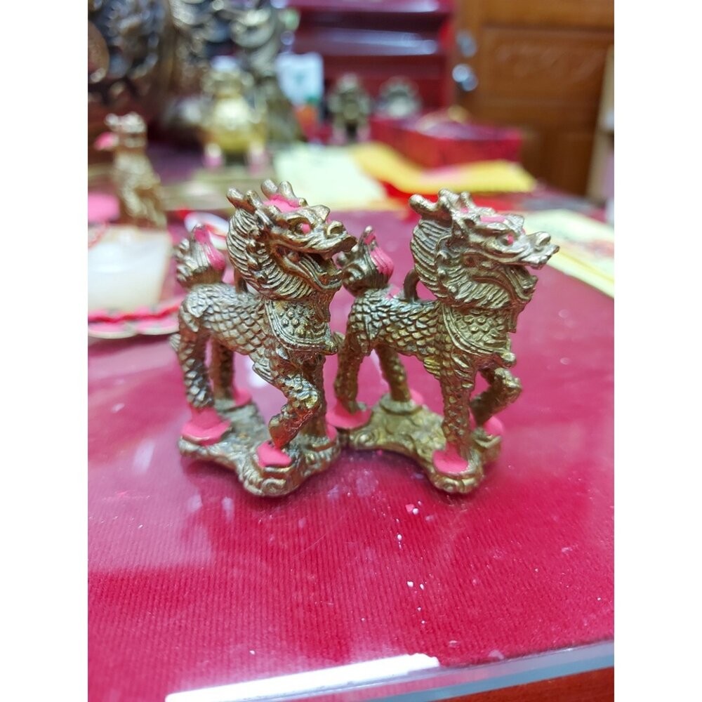 麒麟踏八卦一對(小)