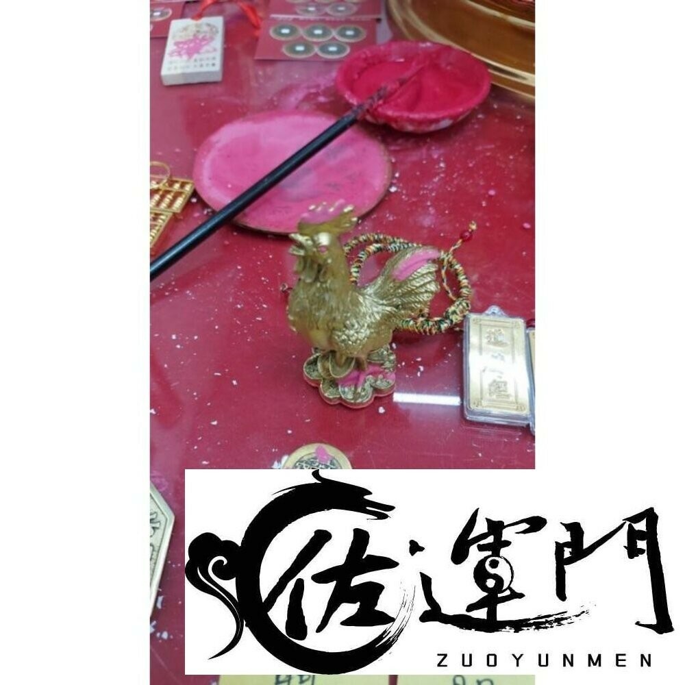 佐運門 金雞擺飾 銅雞 風水銅雞 銅公雞 招財金雞 金屬公雞 鐵公雞 帶路雞 起家雞 公雞 金雞下蛋 小金雞 金雞擺件-細節圖4