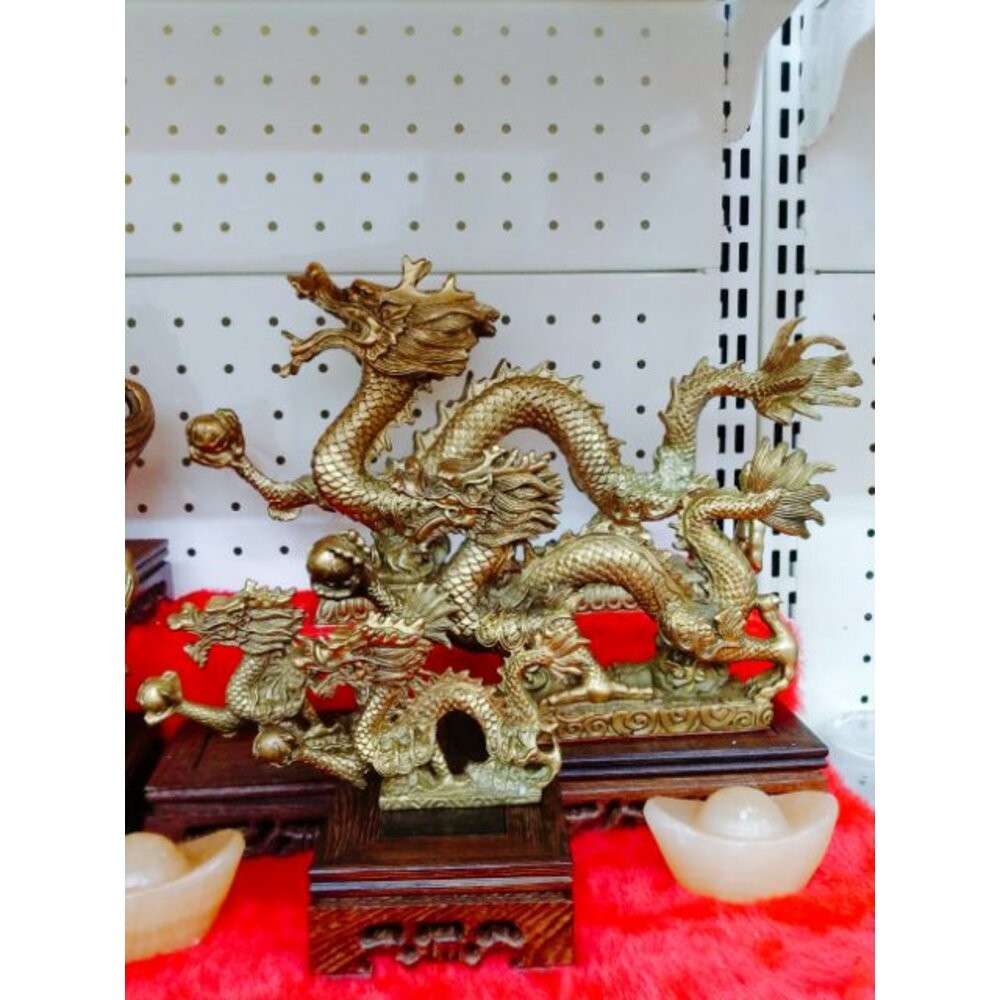 佐運門 開光 銅龍 龍擺件 龍飾品 金龍擺件 龍擺設 龍馬 龍裝飾 龍年擺件 銅龍座 黃銅擺件 龍的飾品 開運擺件 龍-細節圖6