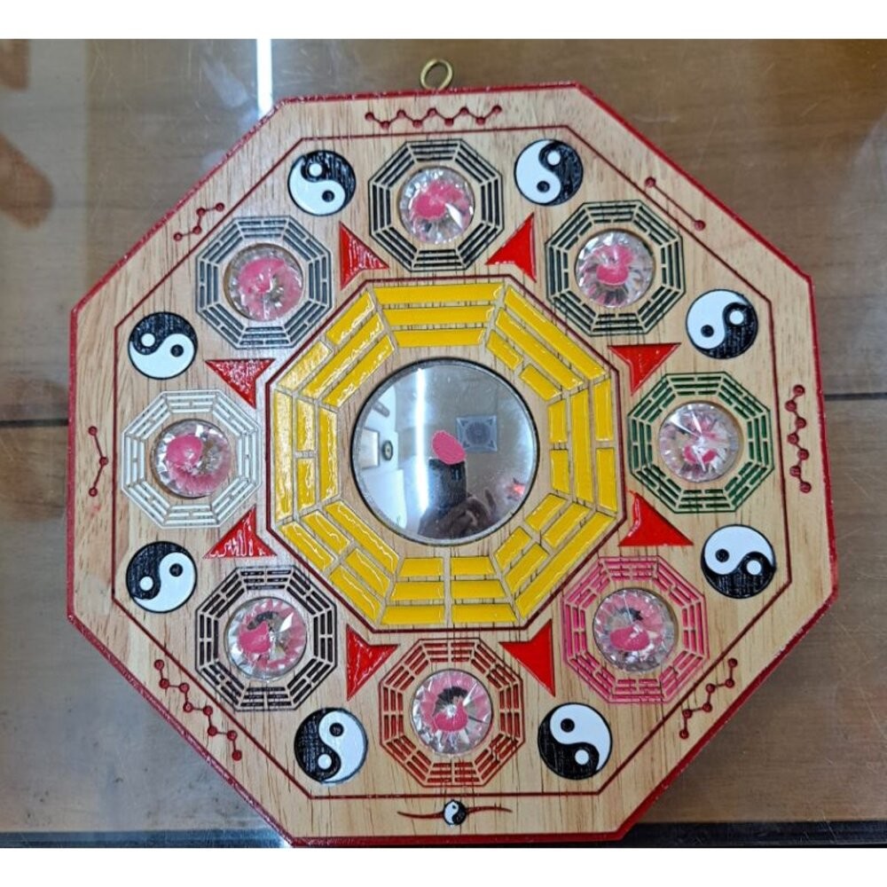 開光硃砂符書鎮宅8寸